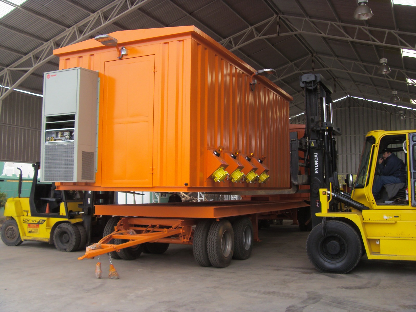 Sala eléctrica para minería - ARMETAL